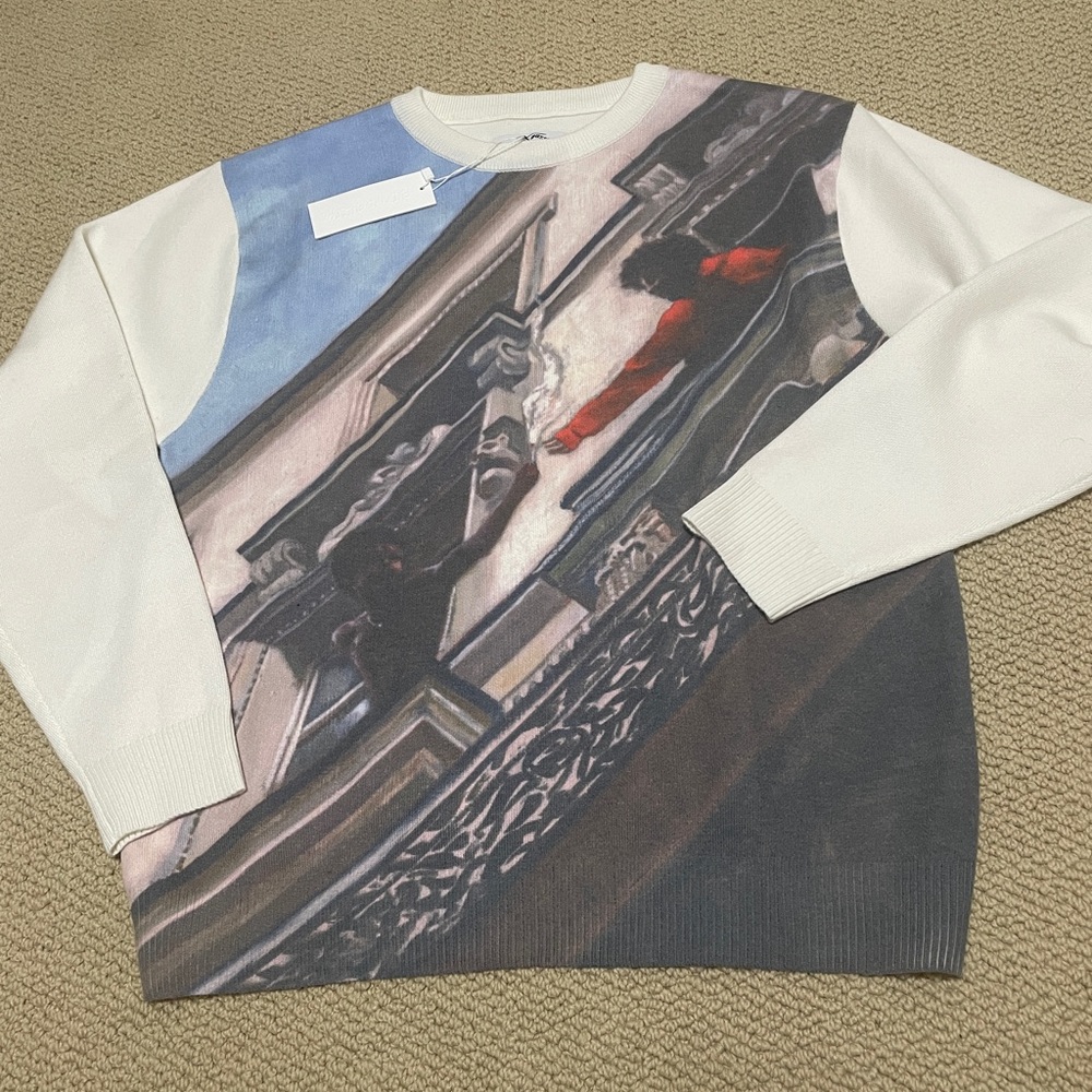 COPY - Brand new FA hockey graphic crew sweater.